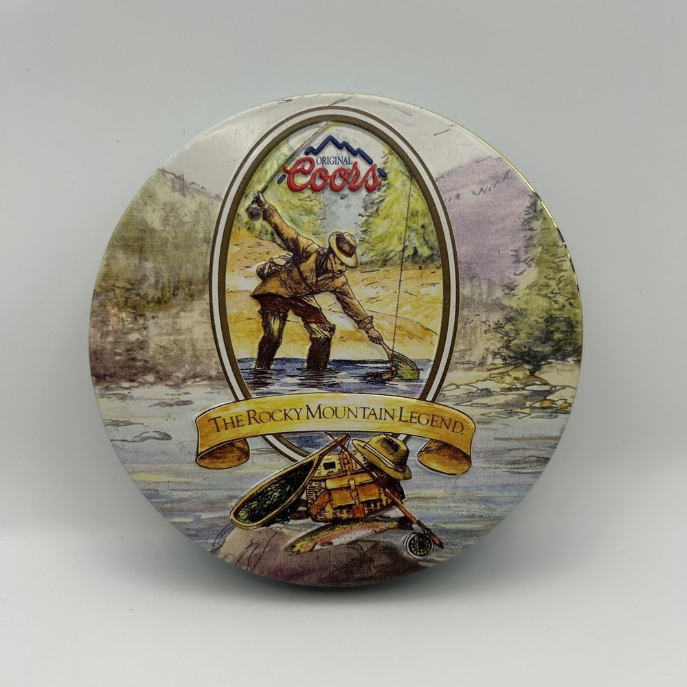 VTG 1993 Coors Rocky Mountain‎ Legend Coaster Set – 4 Pack